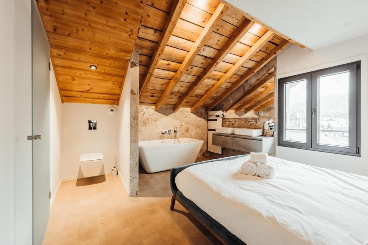 Luxurious 3-Bedroom Flat With Sauna And Garage Chamonix Exterior photo