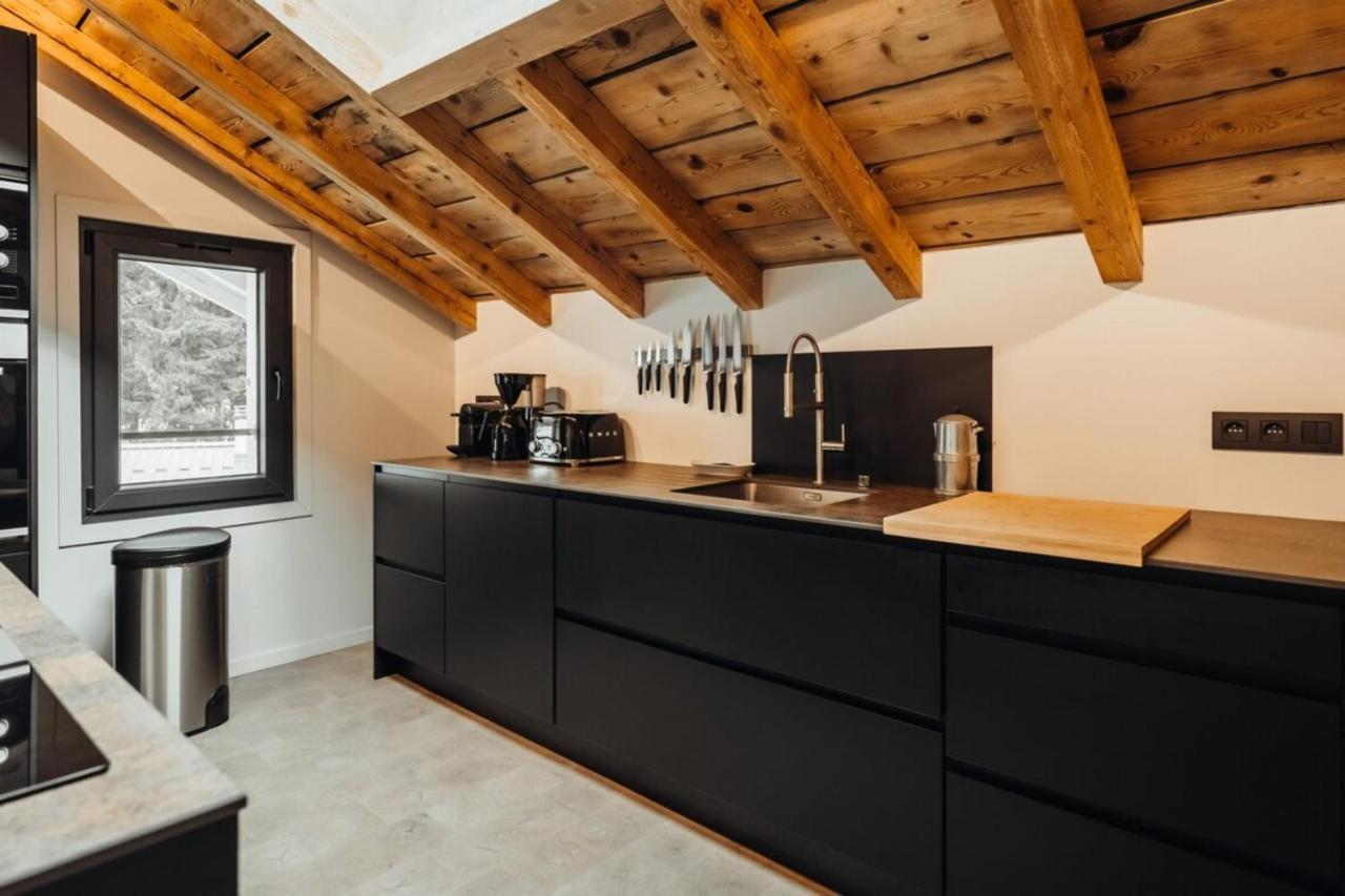 Luxurious 3-Bedroom Flat With Sauna And Garage Chamonix Exterior photo