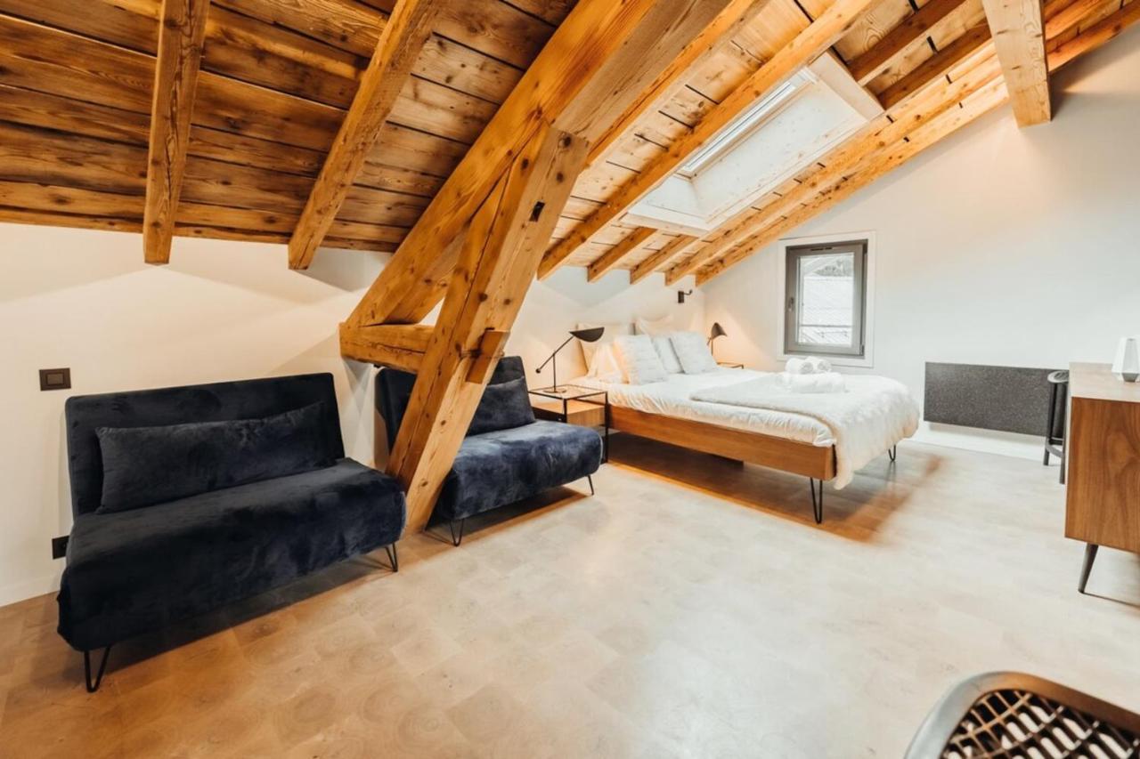 Luxurious 3-Bedroom Flat With Sauna And Garage Chamonix Exterior photo